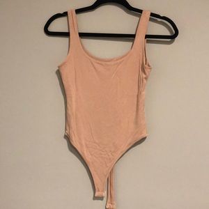 Naked Wardrobe Cream Body Suit
